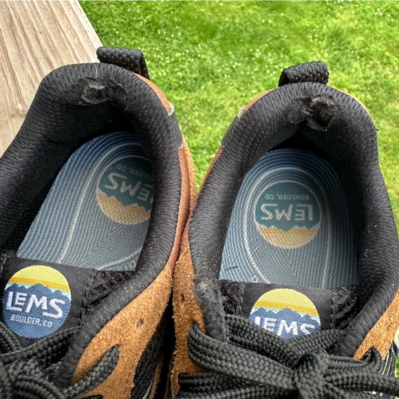 Lems Primal Pursuit Canyon Brown minimalist hiking shoes women’s 8.5 / men’s 7 - Picture 3 of 4